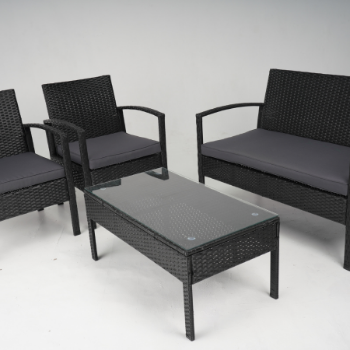 Hot Sales Outdoor Wicker Furnitur PATIO SET 4+4+1 1