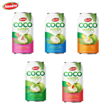 Coconut Water Original Flavor Other Beverages  Food & Beverage Use Instantly After Opening Customized Logo Aluminum Can (Tinned) Pet Bottle Box Pouch Made In Vietnam Manufacturer 6