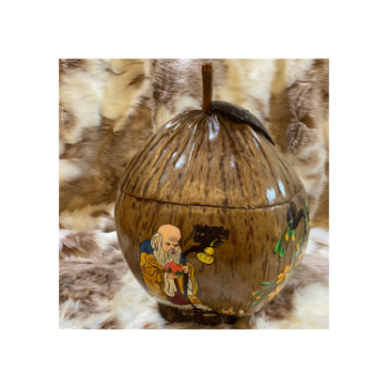 Good Price Protect Teapot Make From Dried Coconut Keep Safe Dark Brown All Seasons Made In Vietnam Manufacturer 6