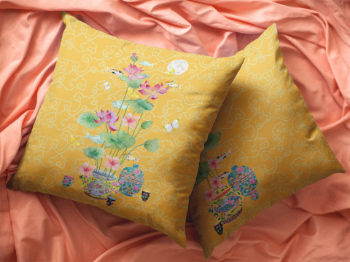 Cushion Cover Pillow High Glossy Halinhthu Casa Custom Design And Size 100% Polyester Square From Vietnam Manufacturer 4