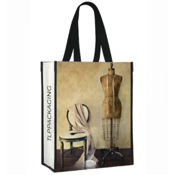 Shopping Bags With Custom Logo And Color PP Woven Material And Reusable Eco Friendly Bags 4