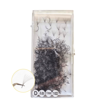 Fast Delivery 10D Premade Fans Eyelash Eyelash Extensions Using For Daily Makeup Tray Packaging Vietnam Lovely Premade Fans 6