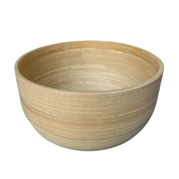 High Quality Bamboo fiber salad bowl ecofriendly healthcare Organic spun bamboo bowls safe for health Homeware Crafts 1