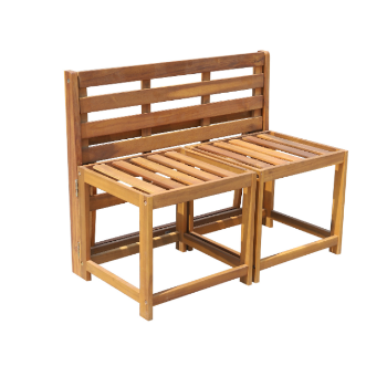 Outdoor Bench Multifunction Outdoor Furniture Wooden Bench Modern Style Factory Price Patio Benches Vietnam Manufacturer 1