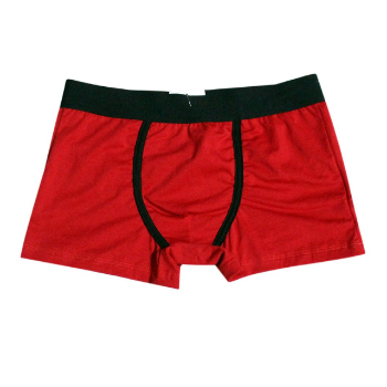 Wholesale Price Brief Boxers Men's Underwear 100% 4-Way Stretch Cotton Fabric Fashion Good Absorbency Breathable 3