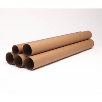 Customized Brown Kraft Mailing Postal Packaging Textile Roll Core Cardboard Paper Tube From Vietnam Manufacturer 3