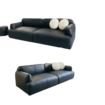 Indochin Artificial Leather L Shape Sofa Best product Manufacturer Vietnam furniture living room sofa set sofas furniture 1