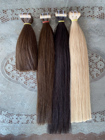 Mini Tape In Real Human Hair Extensions Fast Delivery 100% Human Hair Virgin Remy Hair Extensions Machine Double Weft 8