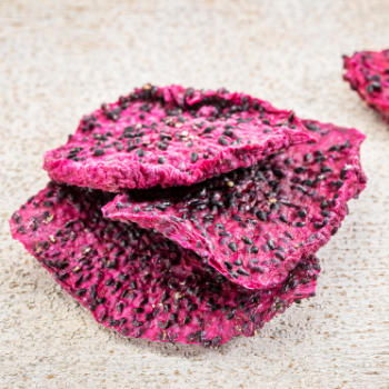 Round Shape Drying Process Dried Dragon Fruit dry food packaging bags White or red Color Multi Weight Packing