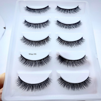 Wispy 7D 301 High Quality Professional Pre Made Fan Eyelashes From Vietnam Best Supplier   6