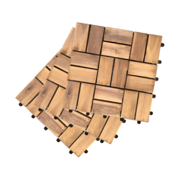 Factory Price Customization Solid Wood 18 Slats Hardwood Deck Tiles For Wholesale Special Customized Packed In Carton Box Vietnam Manufacturer 5