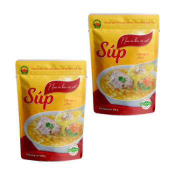 Pig brain macaroni soup with carrot instant soup High Specification No preservatives ready to eat made in Vietnam 3