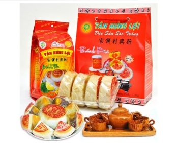 High Quality Tan Hung Loi special gift box of 2 packages of pia cake Made In Vietnam 2