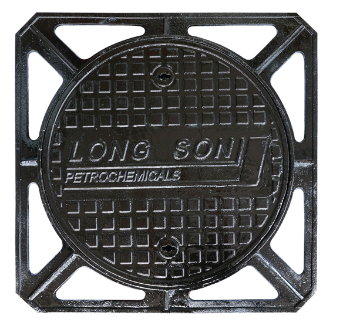 Manhole casting iron circle Municipal road nodular cover settlement prevention 800*900 garage rain high quality OEM ODM 2