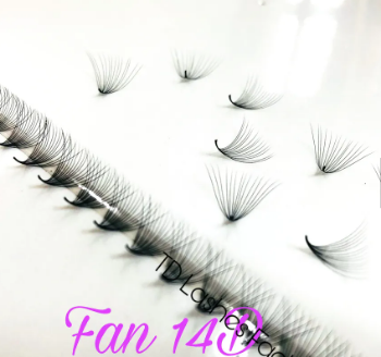 TD Lashes Loose Promade 14D Synthetic Hair Hand Made With Custom Logo Low MOQ Packaging Boxes