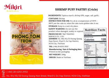 Product Type Food Box Shrimp Puff 400gram Snack Food Opaque White 2 Minute Box Packaging Dried,dried Salty for Children,adults 3
