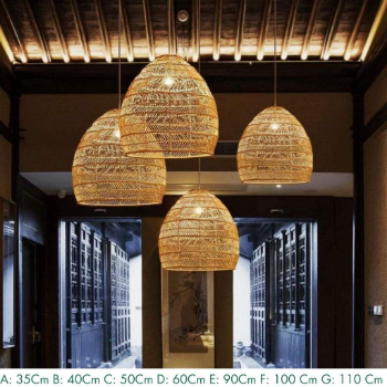 Rattan Lampshade 02 