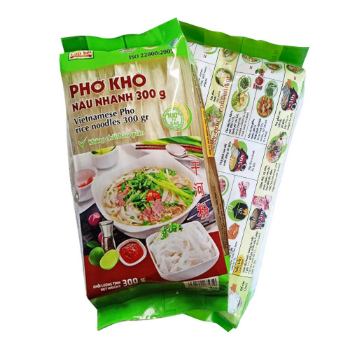 Vietnamese Instant Pho Rice Noodles Quality Boiled Water Brewing Convenient Hot and Rice Noodles Single Package Packaging PA/PE 6