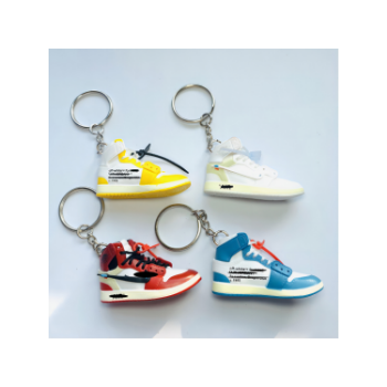 Sneaker Shoe Keychain Cheap Price Waterproof Decals Used As A Gift 3D Motion Custom Packing Made In Vietnam 5