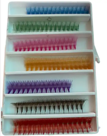 Classic Eyelashes Color Strip Hot Selling Eyelash Extension Wholesale Using For Daily Makeup Box Vietnam Manufacture 5