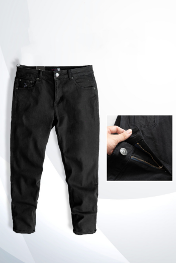 Vietnam Exporter Black Jeans Fashion Men Casual Sustainable Cotton Twill Weave Jeans Slim Fit Men New Style 6