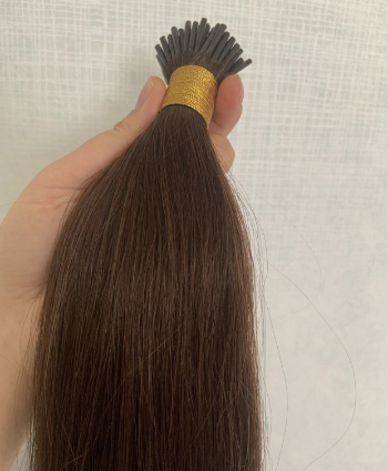 Raw I Tip Keratin Bonded Human Hair Extensions OEM Service 100% Human Hair Virgin Remy Hair Machine Double Weft