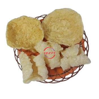 Fast Delivery Oval Shape Fried Fish Maw Suppliers Food Beverage Nutritious 100% Bladder Fish High Quality Made In Vietnam 1