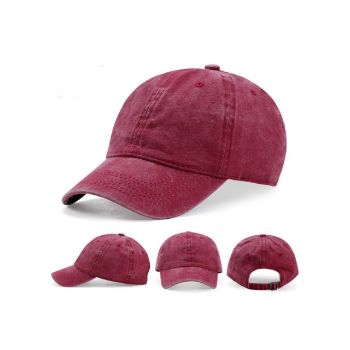 Dad Hat Blank Pigment Wash Front Panels Denim Dad Hat Two Colors Custom Logo Low MOQ Bucket Cap Denim From Viet Nam Manufacturer 7