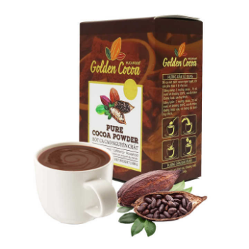 OEM, ODM, Private label "Golden Cacao" Pure cocoa powder for hotel, restaurant, making drink and cake, HucaFood Brand 4