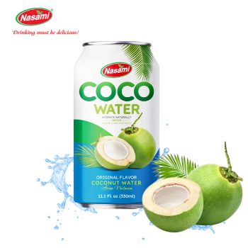 Organic Coconut Water Original Flavor Good Taste Nasami Brand OEM Coconut Water Manufacturers High Quality Made In Vietnam 4