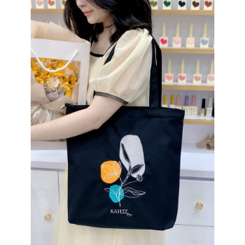 Canvas Sling Bag Top Sale Handled Style Customized Color Reusable Using For Many Industries Vietnamese Manufacturer 3