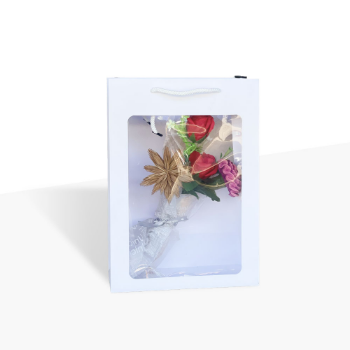 Kraft Paper Shopping Bag Stand Up Kraft Paper Bag Kraft Gift Box Best Seller Customized Service From Vietnam Manufacturer