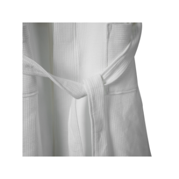 High Quality White Bathroom Coat Polyester Fiber Knitted Oem Service Pack In Box Made In Vietnam Chumy 4