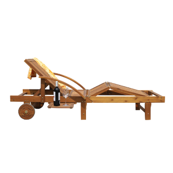 Outdoor Furniture Swimming Pool Chair Sun Lounger Wooden Sun Loungers Modern Style Factory Price Vietnam Manufacturer 1