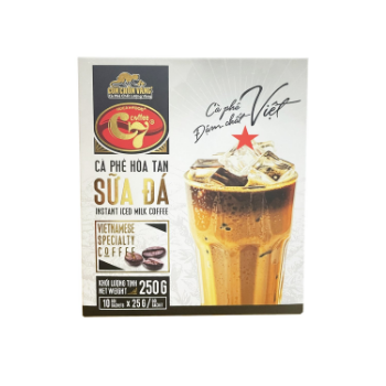 OEM, ODM, Private label "Golden weasel"- Spray drying Vietnamese Iced Coffee - with non-dairy creamer 3 in 1 1