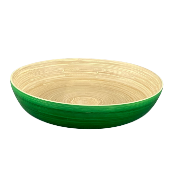 Customized Kitchenware Eco-friendly Bamboo Craft Organic spun bamboo bowls safe for health Homeware Crafts Made In Vietnam 1