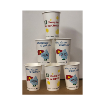 Paper Cups With Printed (7 OZ - 180 Ml) Holder Hot Selling Disposable Customized Packing Size & Logo In Carton Vietnam Bulk 3