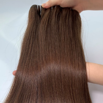 Machine Weft Natural Straight Hair Extensions Bulk Sale Virgin Hair Beauty And Personal Care From Vietnam Manufacturer 7