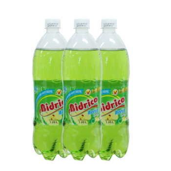 Fast Delivery Carbonated Soft Drink Apple Flavour 1.25L Bidrico Brand Iso Halal Haccp Beverage Packed In Bottle 4