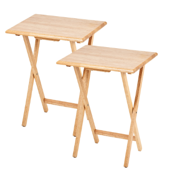 Wholesaler Folding Table Natural Wood Customized Size Acmex Packed In Wooden Frame Made In Vietnam Manufacturer 7