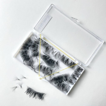 Light Weight 2D-20D-1000 Fans Wholesale Promade Fans Eyelash Custom Logo Eyelash Extension Supplies Viet Nam Supplier 2