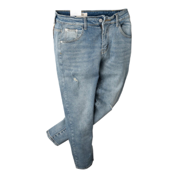 Skinny Jeans For Men Good Quality Breathable In-Stock Items 2% Spandex + 98% Cotton Button Fly Vietnamese Manufacturer 1