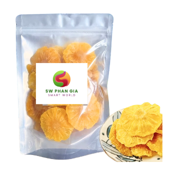 Vietnam Dried Pineapple Packaging Dried Fruit Organic Sweet Taste Mildly Sour Rich Protein Fast Delivery Made In Vietnam 6