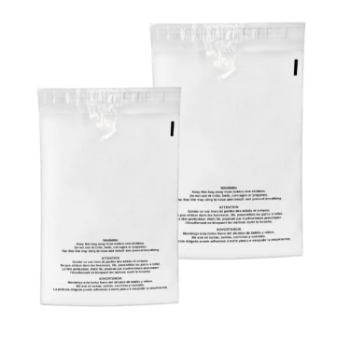  Suffocation Warning Bags With Reopen Tape Poly Bag With Suffocation Warning High Quality Flat Bottom Using For Many Industries Wide Application Customized Packing From Vietnam Manufacturer 7