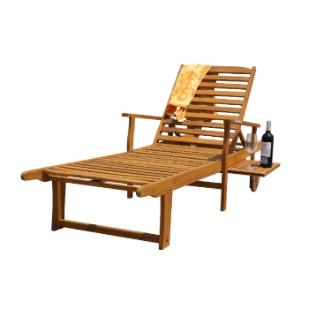 Wooden Sun Loungers Outdoor Furniture Patio Swimming Pool Chair Sun Lounger Modern Style Factory Price Vietnam Manufacturer 3