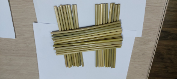 Biodegradable Straws 100% Natural Eco Friendly Disposable Drinking Dried eagle grass straws 25cm 4