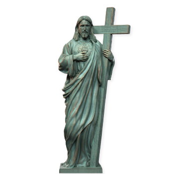 The Jesus Statue For Sale Good Quality Natural Stone Garden Statues OEM ODM Packed Styrofoam Box Vietnam Manufacturer 1