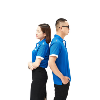 Made In Vietnam Number One Sao Mai Unisex Polo Shirts drop shoulder Quick Dry Performance Short Sleeve Work Polo Shirts 2