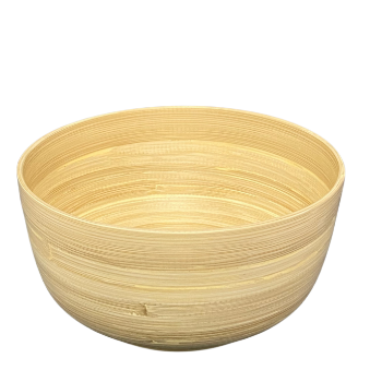 Customized bamboo product Eco-friendly Bamboo Craft Organic spun bamboo bowls safe for health Homeware Crafts Made In Vietnam 3