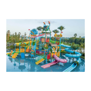 Aqua Tower Water Park Good Choice Eco-Friendly Materials Using For Water Park ISO Packing In Carton From Vietnam Manufacturer 2